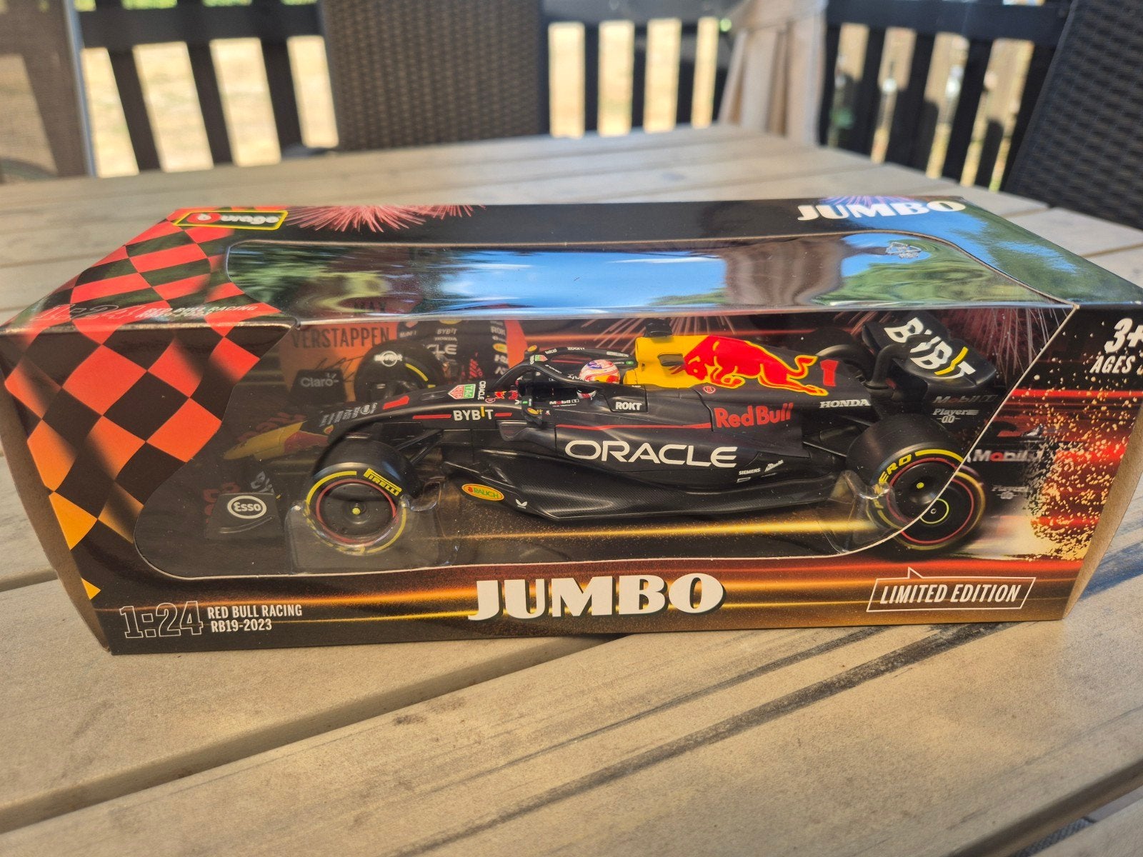 Max Verstappen Red Bull Racing RB19-2023 modelauto 1:24, Ophalen of Verzenden