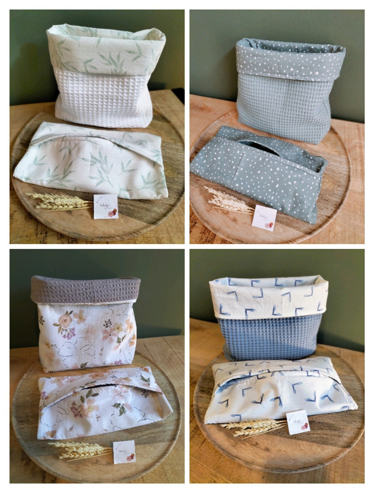 Nieuw handgemaakt • Luiermandje en doekjeshoes • Diverse, Kraamcadeau, Salutys kinder- en kraamcadeaus, Nieuw, Ophalen of Verzenden