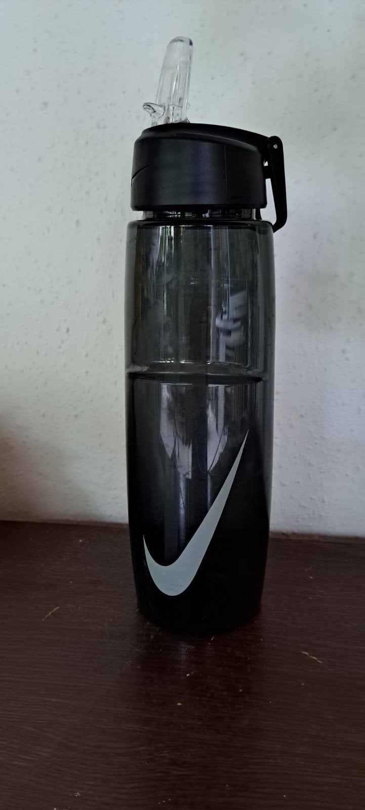 Nike bidon - Zwart met zilveren swoosh, Ophalen, Gebruikt