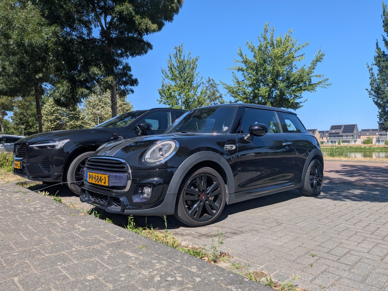 Mini 1.5 Cooper AUT 2017 Zwart, Auto's, Mini, 136 pk, Zwart, 4 stoelen, Origineel Nederlands