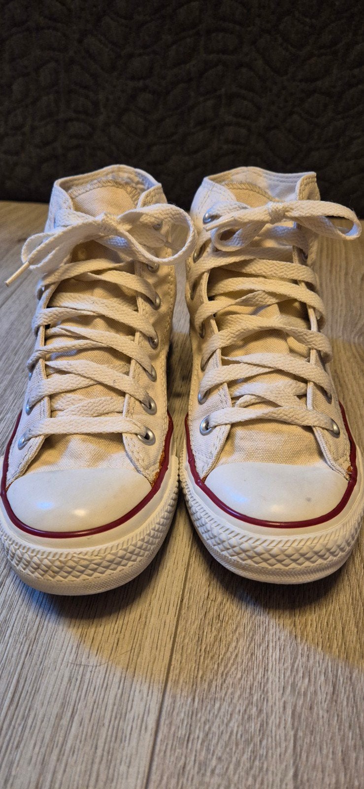 Converse Chuck Taylor All Stars hoog - maat 36,5 ZGAN, Kleding | Dames, Schoenen, Beige, Ophalen of Verzenden, Converse All Stars