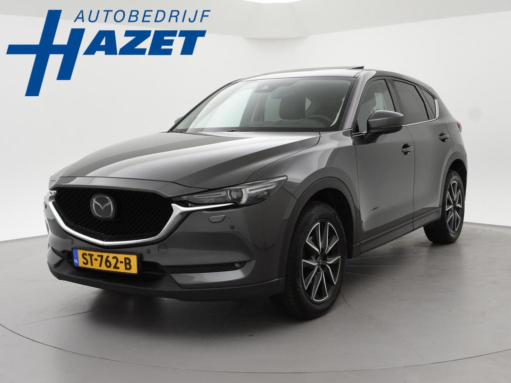 Mazda CX-5 2.2D SKY-ACTIV-D 175 PK GT-M 4WD AUT. + LEDER | S, Auto's, Automaat, Gebruikt, 4 cilinders, 2191 cc