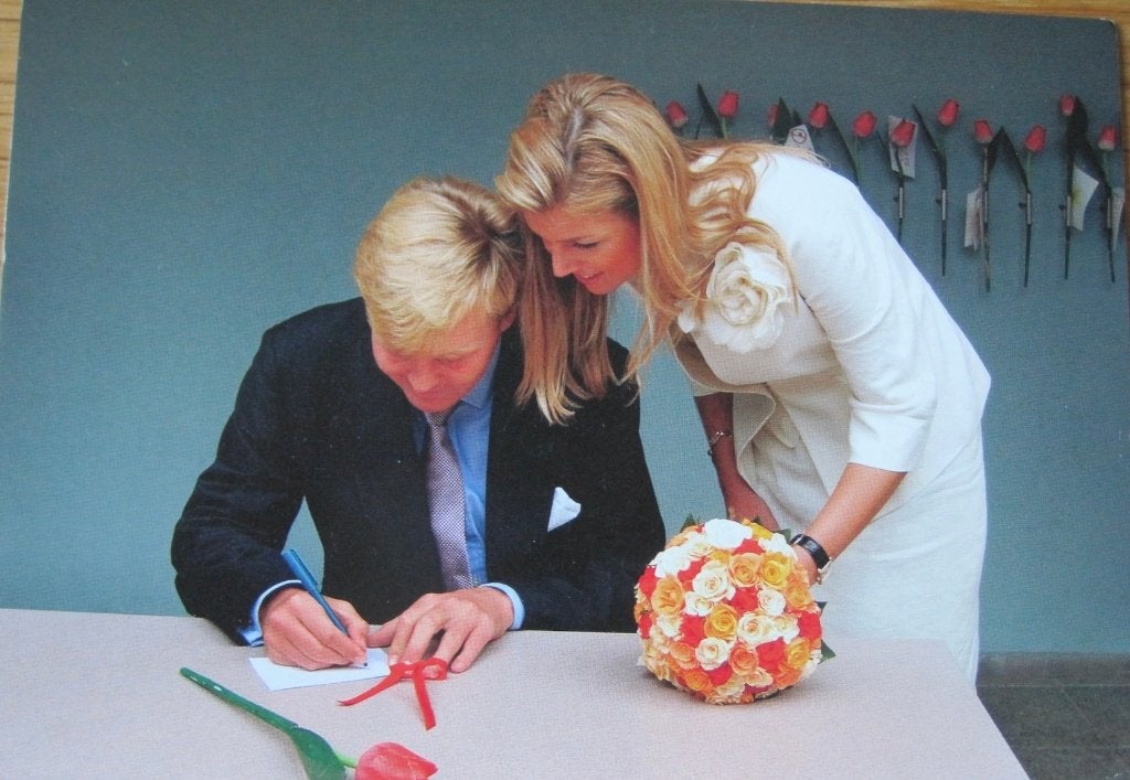 Willem Alexander en Maxima - ja ik wil - 2001 - nieuw, Verzamelen, Verzenden, 1980 tot heden, Ongelopen, Overige thema's
