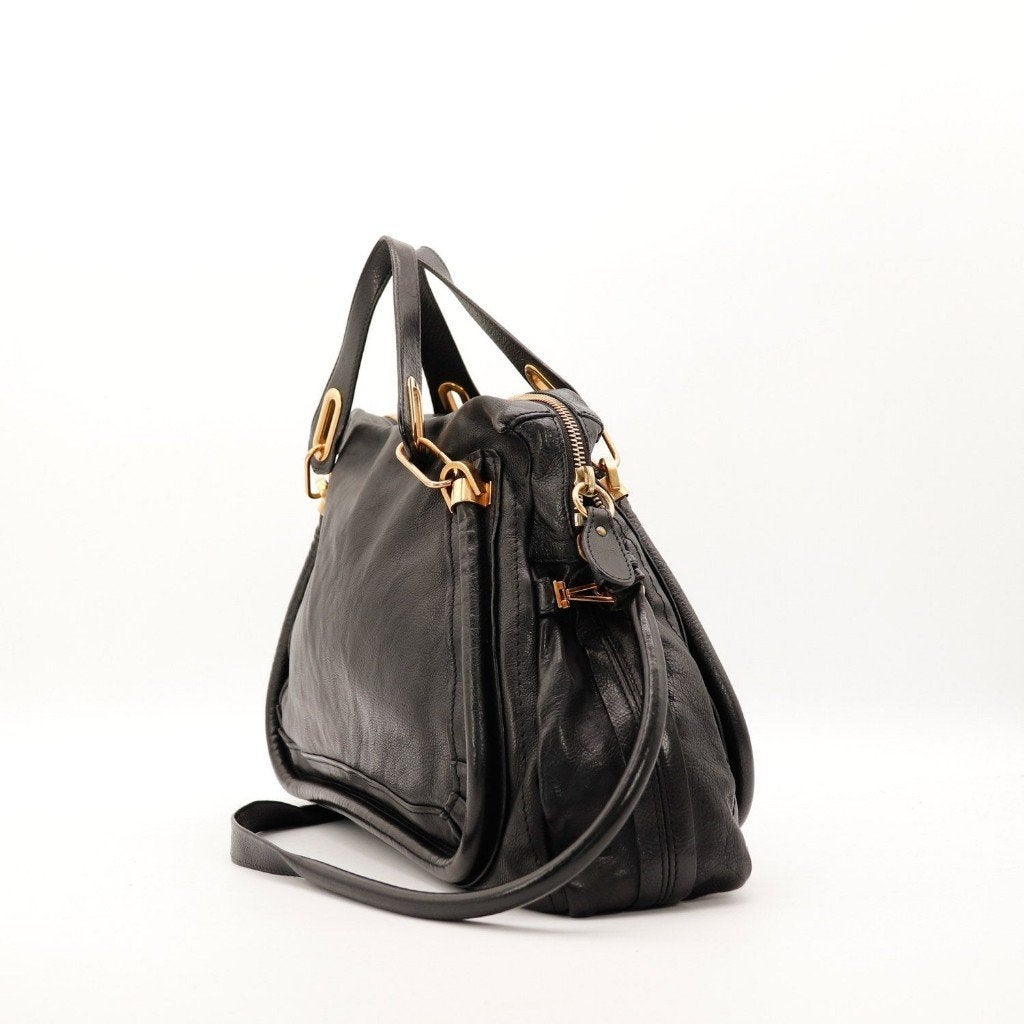 Chloé Paraty Chloé handtas, Verzenden, Gebruikt, Zwart, Handtas