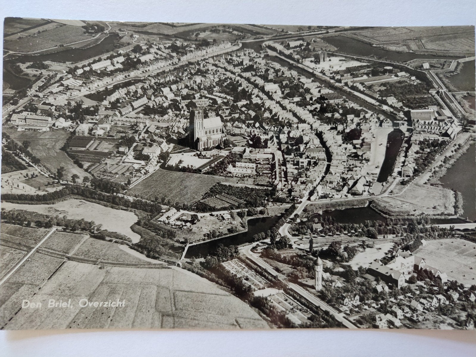 A233 Den Briel KLM, Verzamelen, Ansichtkaarten | Nederland, Ophalen of Verzenden