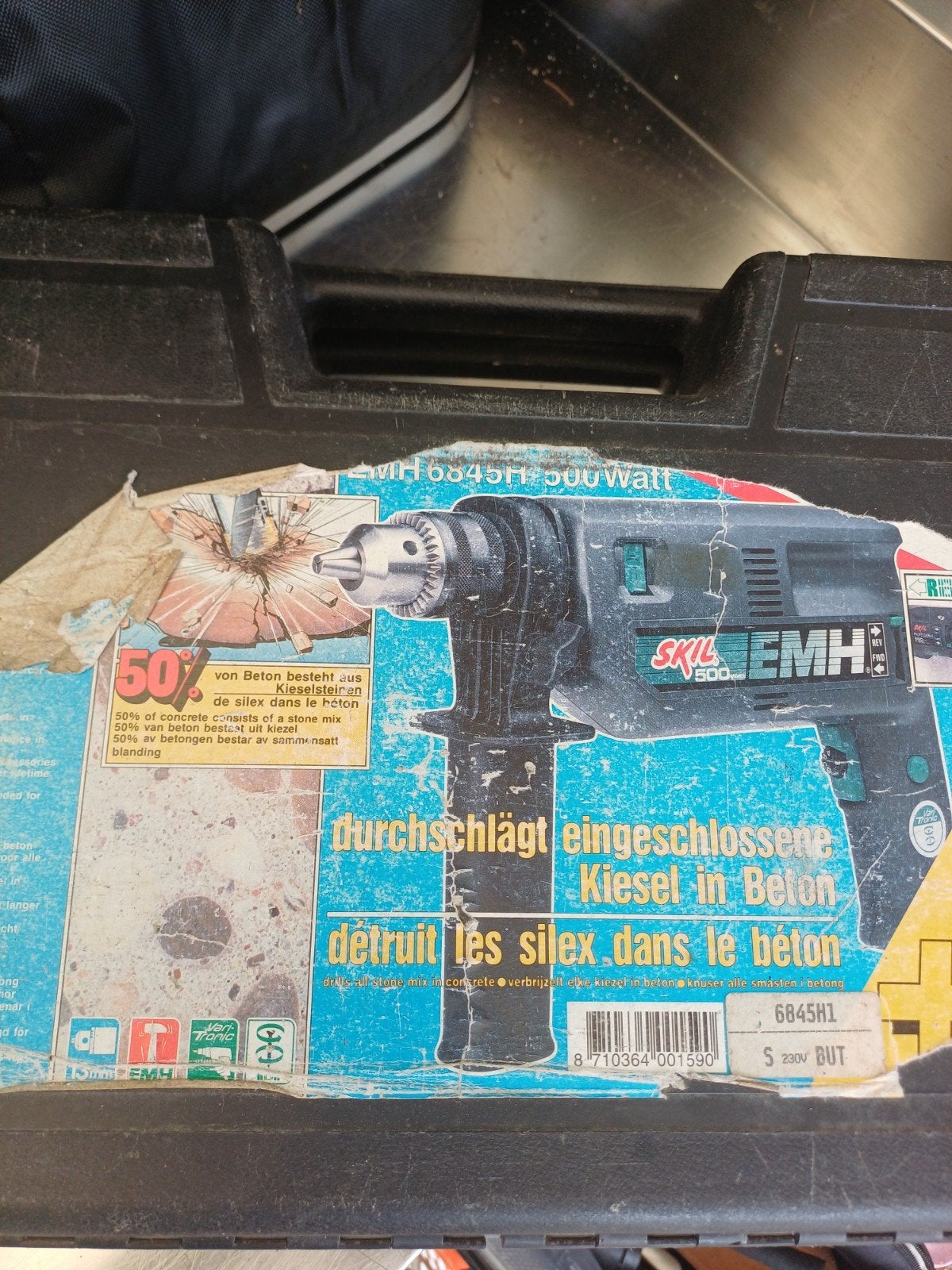 Klopboormachine, Ophalen