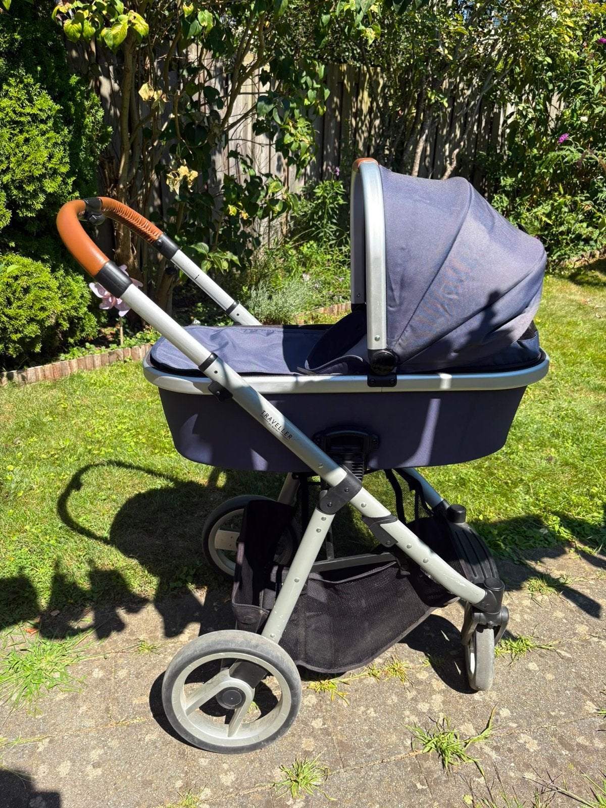 Mutsy traveller kinderwagen, Gebruikt, Mutsy, Verstelbare duwstang, Ophalen