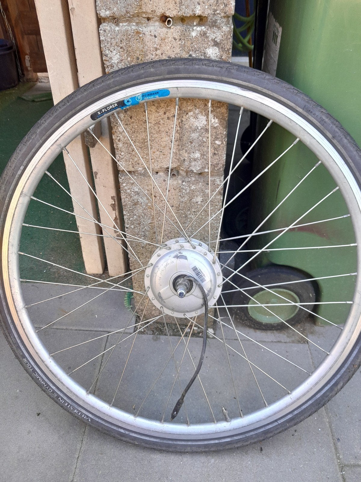 voorwiel met motor, Ophalen of Verzenden, Motor