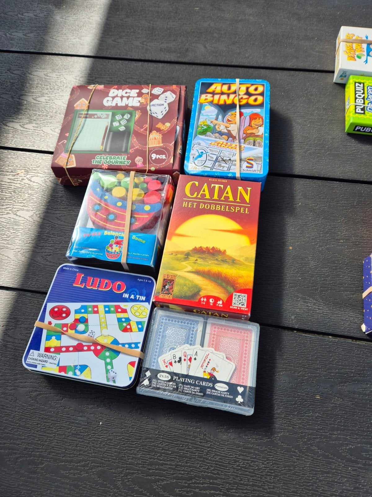 Grote collectie bordspellen en kaartspellen, Vijf spelers of meer, Ophalen of Verzenden, Gebruikt, Diverse