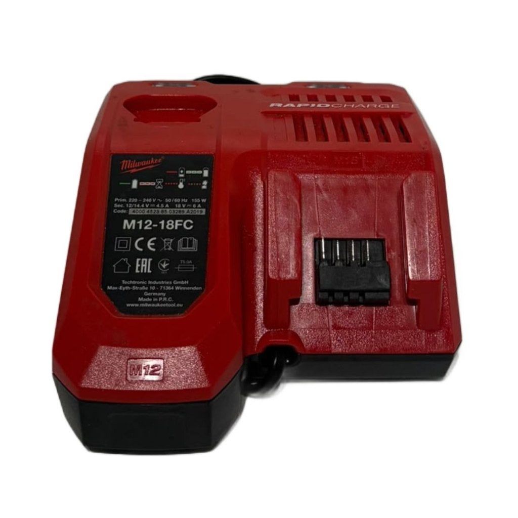 Milwaukee M12-18FC Accu Lader Zeer Nette Staat, Ophalen of Verzenden, Zo goed als nieuw