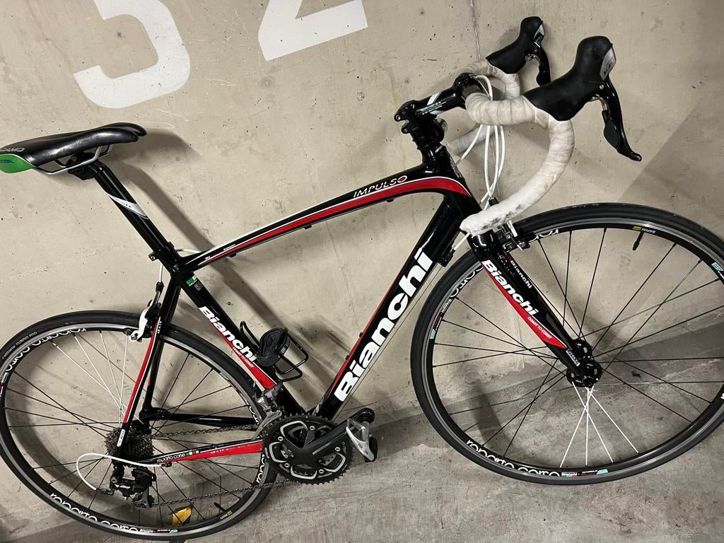 Zeer mooie bianchi impulso racefiets te koop, Fietsen en Brommers, Fietsen | Heren | Sportfietsen en Toerfietsen, Ophalen of Verzenden