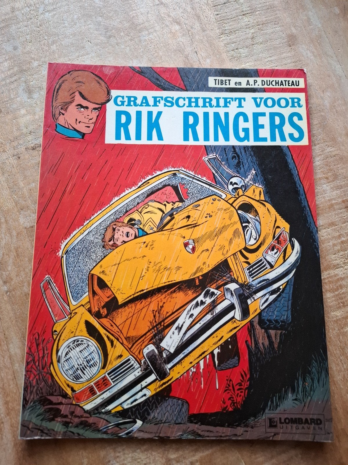Rik Ringers - Grafschrift voor Rik Ringers, Boeken, Eén stripboek, Ophalen of Verzenden, Gelezen, Tibet en A.P. Duchateau