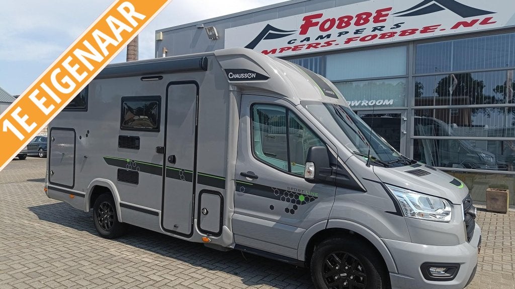 Automaat Levelsysteem Chausson SportLine S697 23 170pk 23dkm, Caravans en Kamperen, Automaat, Ringverwarming, 6 tot 7 meter, Tot en met 3