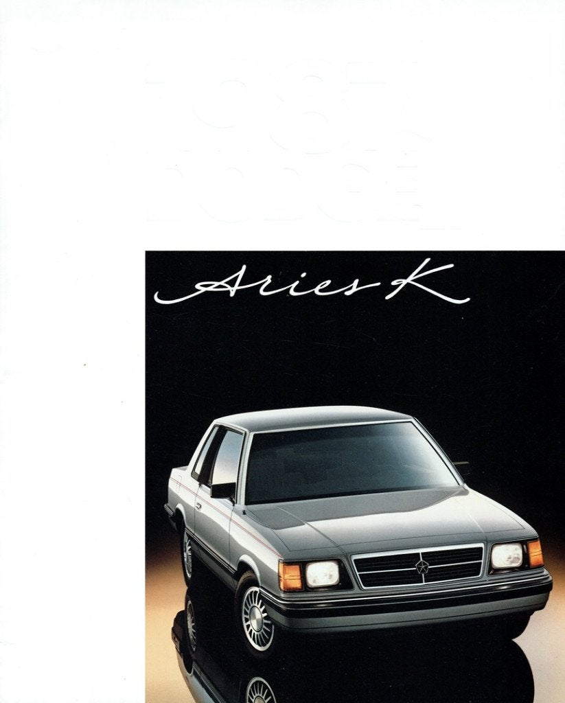 Folder Dodge Aries K (1987), Verzenden, Gelezen, Overige merken
