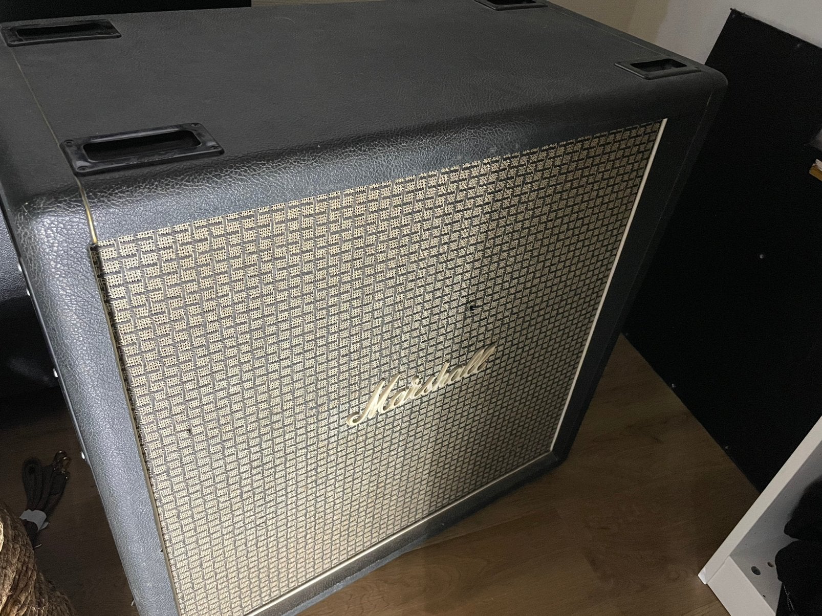 Marshall 4x12 cab 1960b 1973, Ophalen, Gebruikt, 100 watt of meer
