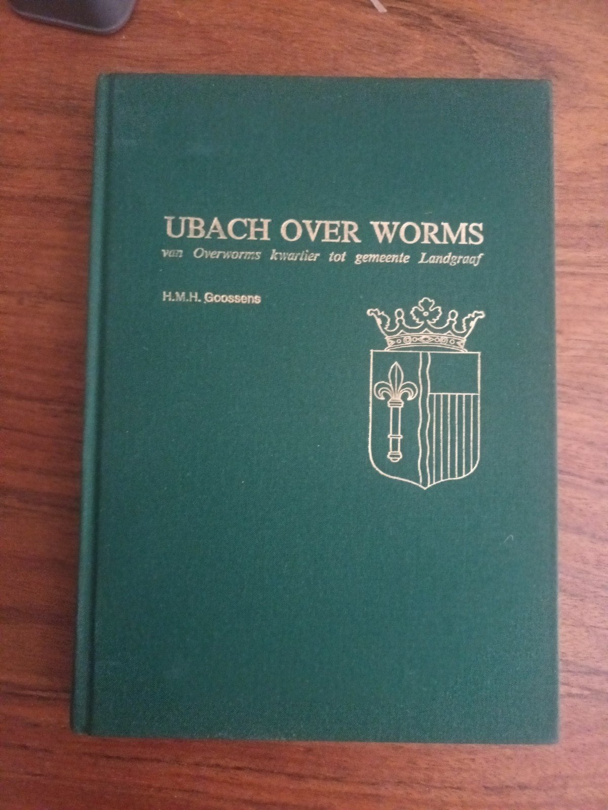 Goossens, H.M.H.	UBACH OVER WORMS, Boeken, Ophalen of Verzenden, Zo goed als nieuw