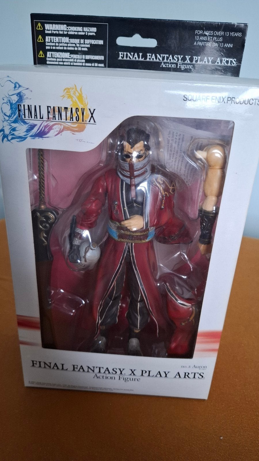 Final Fantasy X Play Arts Action Figure - Auron, Verzamelen, Poppetjes en Figuurtjes, Ophalen of Verzenden, Nieuw