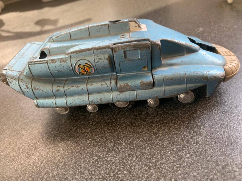 Dinky toys model uit tijdperk captain Scarlet. Bespeeld, Ophalen of Verzenden, Gebruikt, Overige typen