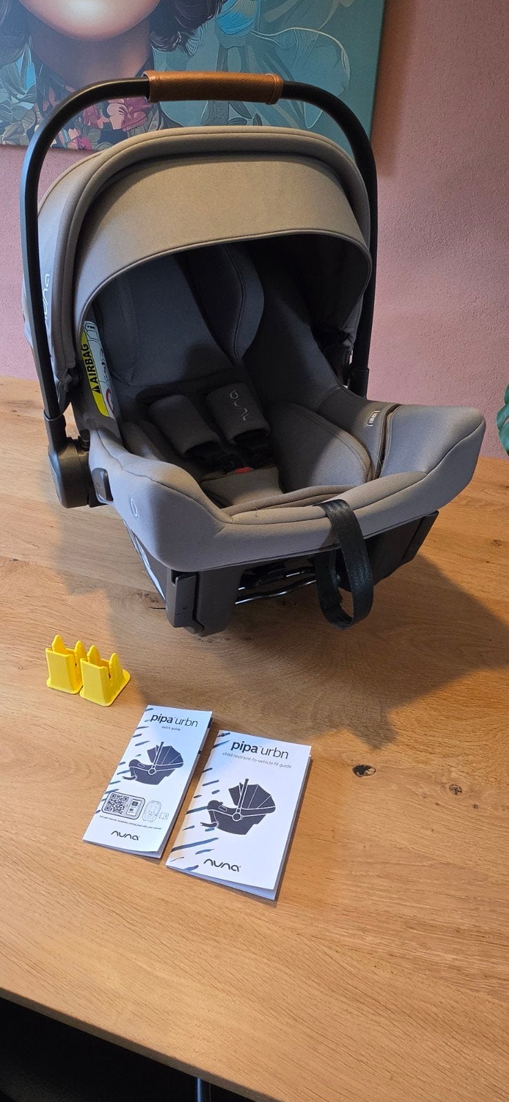 nuna pipa urbn autostoeltje / maxicosi isofix, Ophalen, Zo goed als nieuw, Overige merken