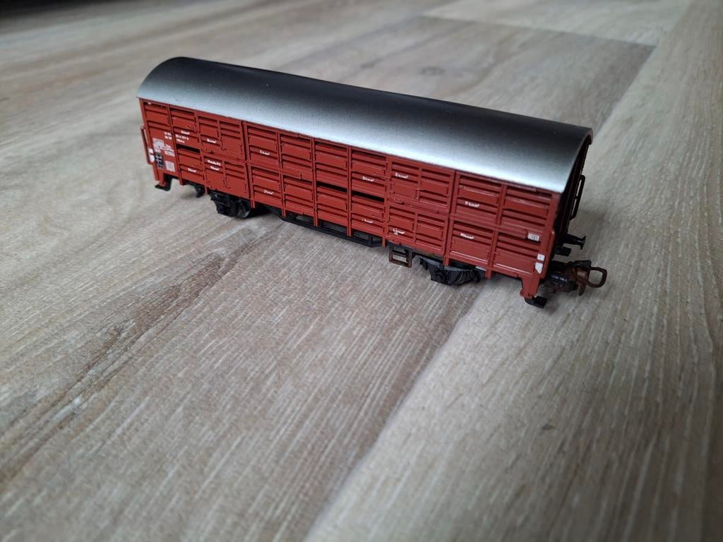 Marklïn HO veewagon DB, Hobby en Vrije tijd, Modeltreinen | H0, Wisselstroom, Gebruikt, Wagon, Ophalen of Verzenden