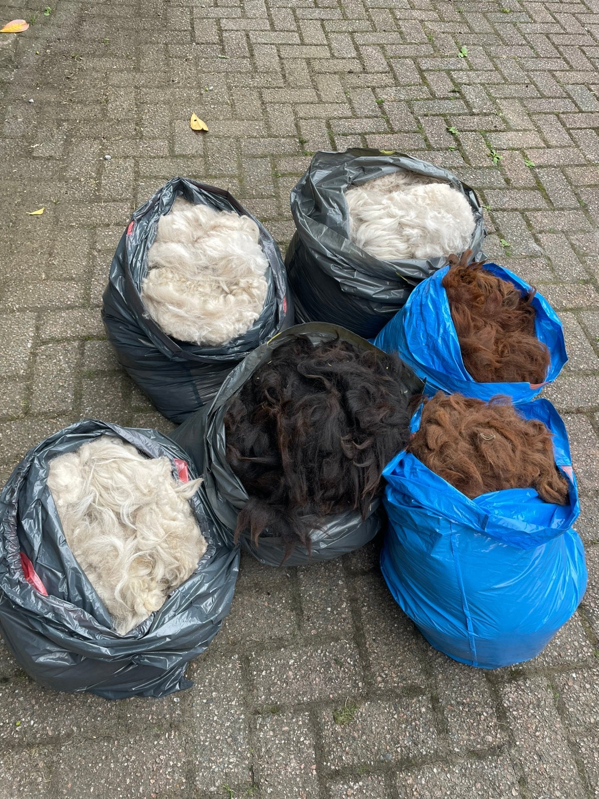 Alpacawol, Ophalen, Zo goed als nieuw, Breien of Haken, Wol of Garen