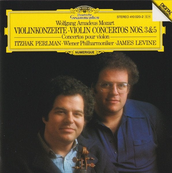 Mozart Perlman Violin Concertos Nos. 3 & 5 CD, Cd's en Dvd's, Cd's | Klassiek, Gebruikt, Mozart, Ophalen of Verzenden, Classicisme