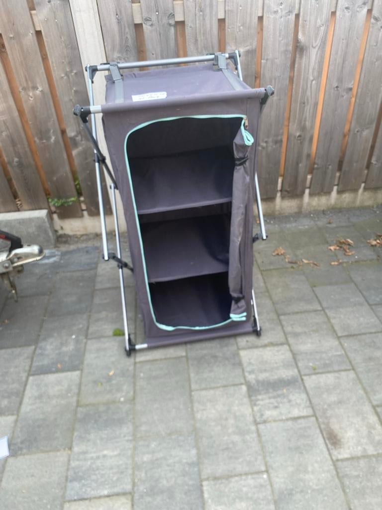 Handige opvouwbare campingkast - 50x50x96 cm, Ophalen of Verzenden, Gebruikt, Campingkast