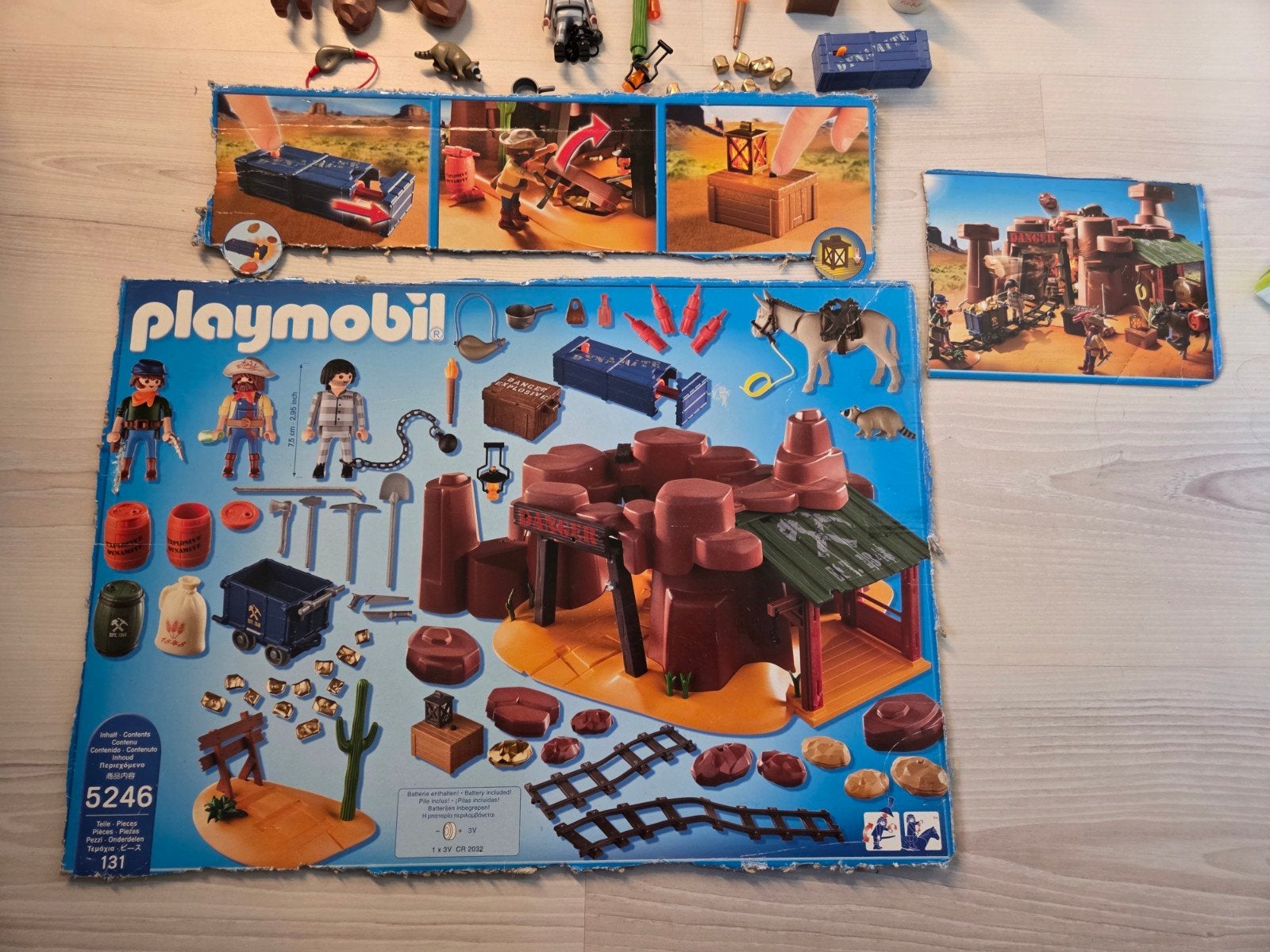 Playmobil Westernet 5246, Kinderen en Baby's, Ophalen, Gebruikt, Gebouw, Complete set