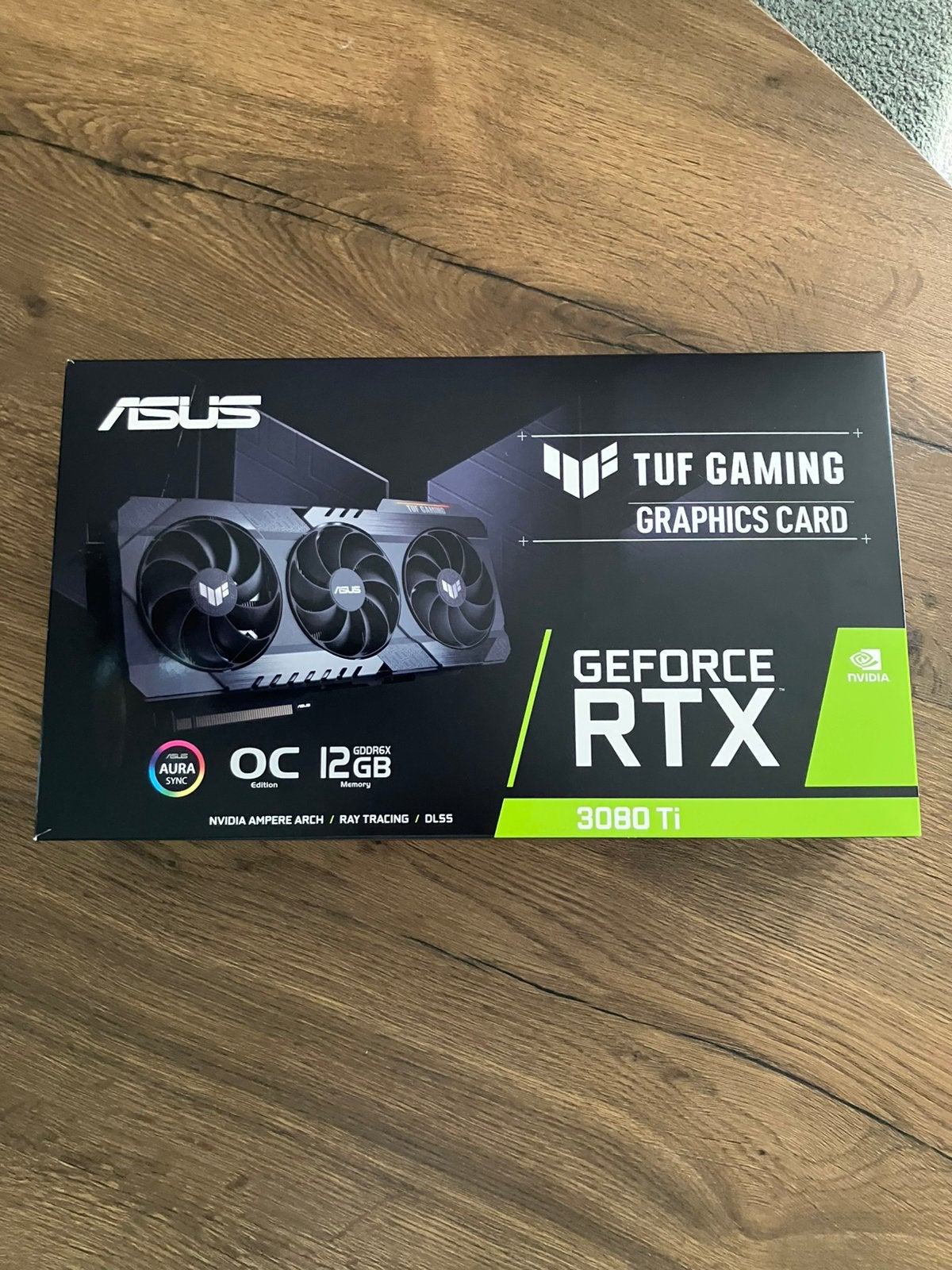NVIDIA GeForce RTX 3080 Ti ASUS TUF videokaart, GDDR6, PCI-Express 4, Ophalen of Verzenden, Zo goed als nieuw