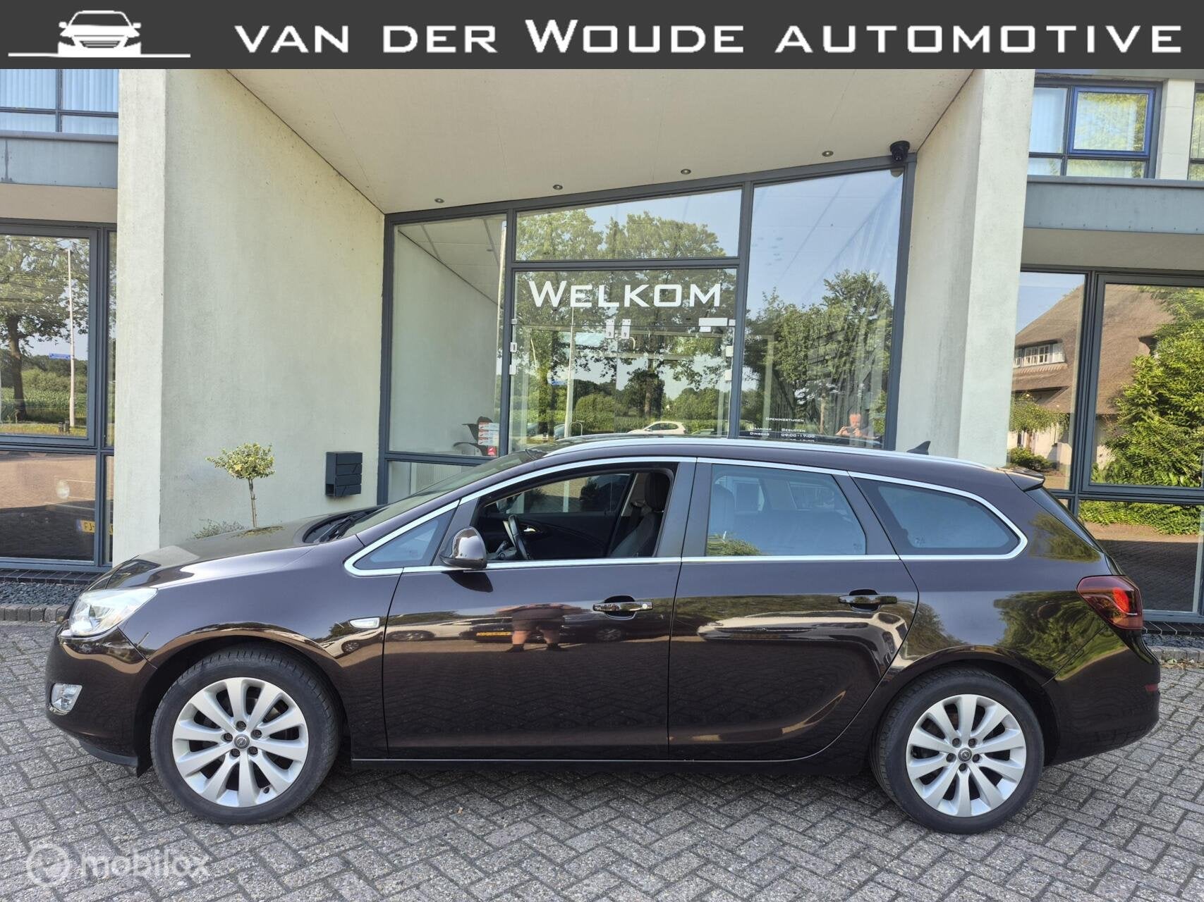 Opel Astra Sports Tourer 1.4 Turbo Cosmo|Clima|Cruise|Navi!, Auto's, Opel, Voorwielaandrijving, Euro 5, 4 cilinders, Leder en Stof