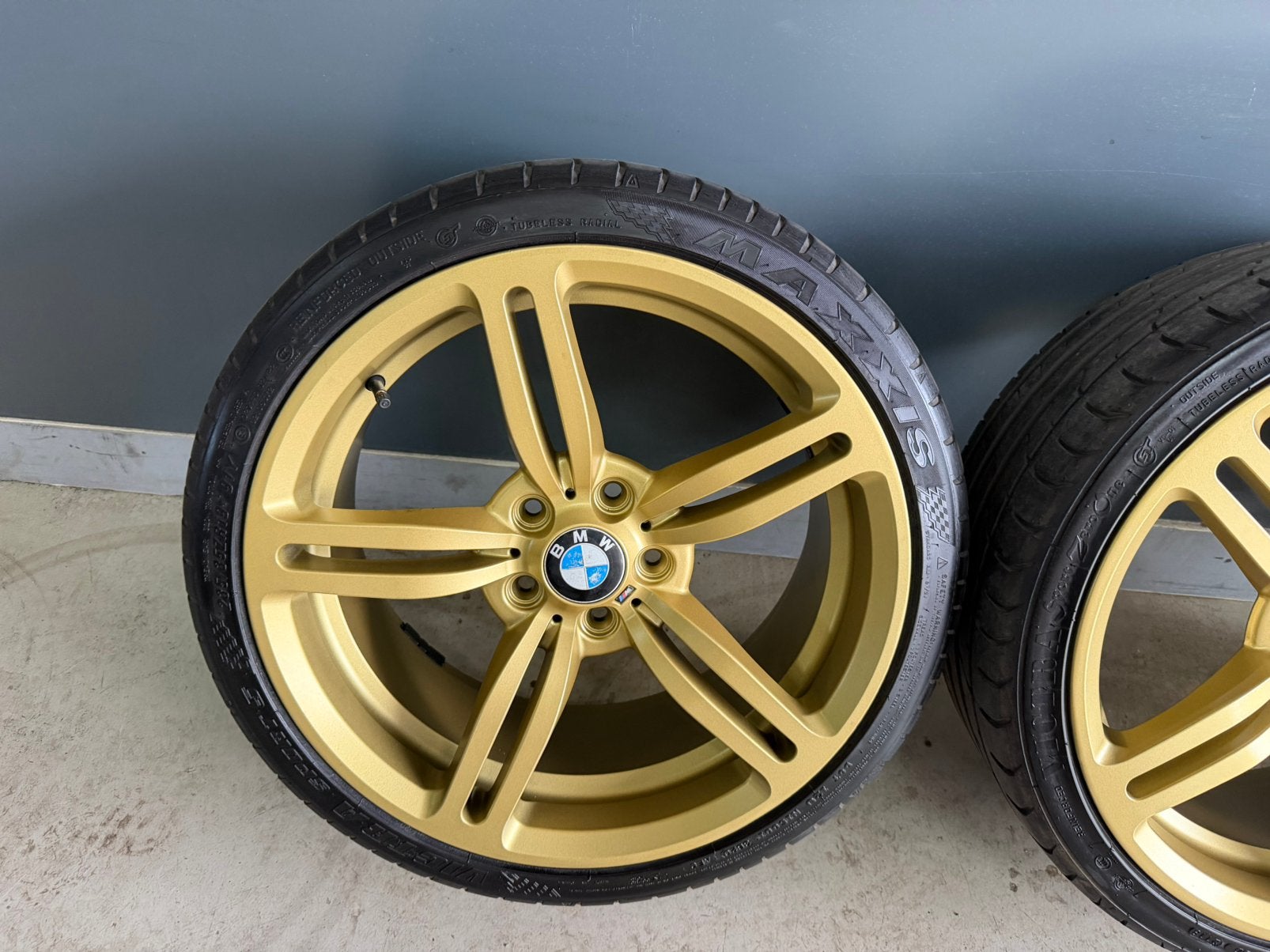 Bmw 1 3 4 serie m velgen 19 inch Goud 5x120 zomer 235/35/19, Ophalen of Verzenden, 19 inch, Zomerbanden, Banden en Velgen