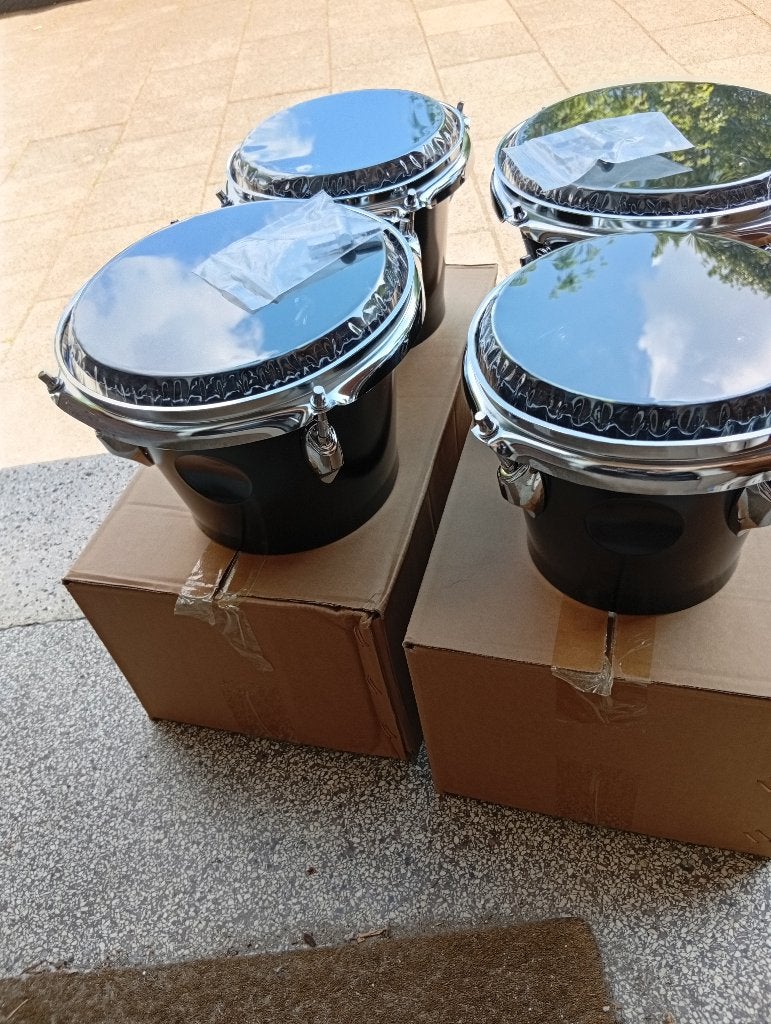 Plastic bongo, Ophalen, Nieuw, Trommel