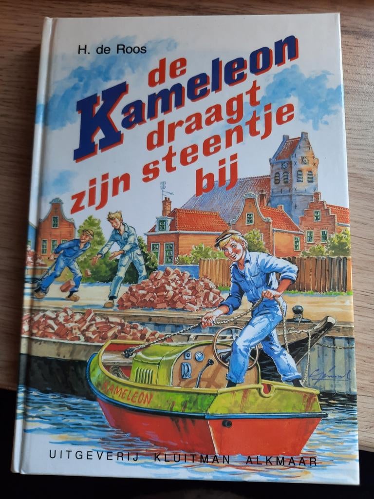 De Kameleon draagt zijn steentje bij - H. de Roos, Ophalen of Verzenden, Gelezen, H. de Roos, Fictie algemeen