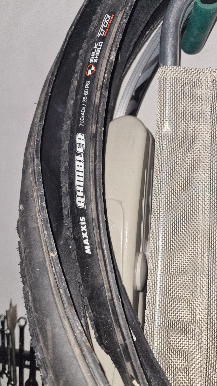 Maxxis rambler 700x40c Tubeless ready, Band, Ophalen of Verzenden, Zo goed als nieuw, Gravelbike