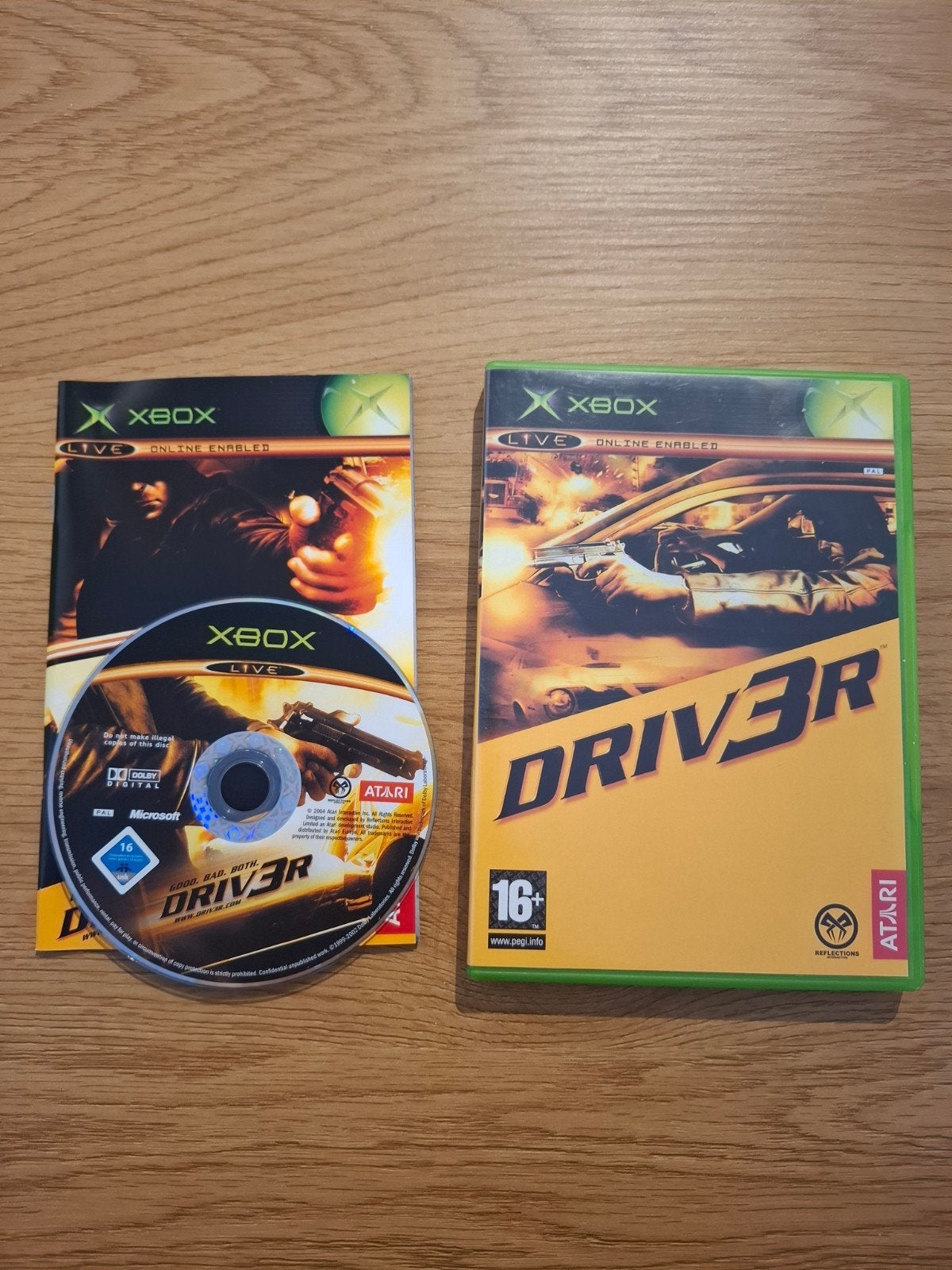 DRIV3R Xbox - Klassieke race- en actiegame, Ophalen of Verzenden