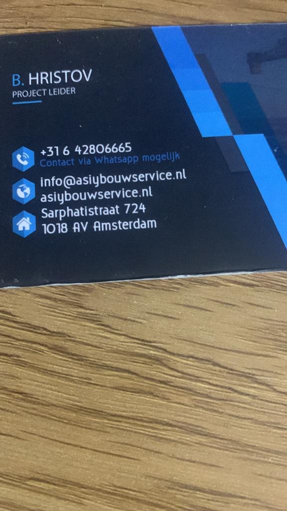 Asiybouwservice, Diensten en Vakmensen, Aannemers, Verbouw of Aanbouw