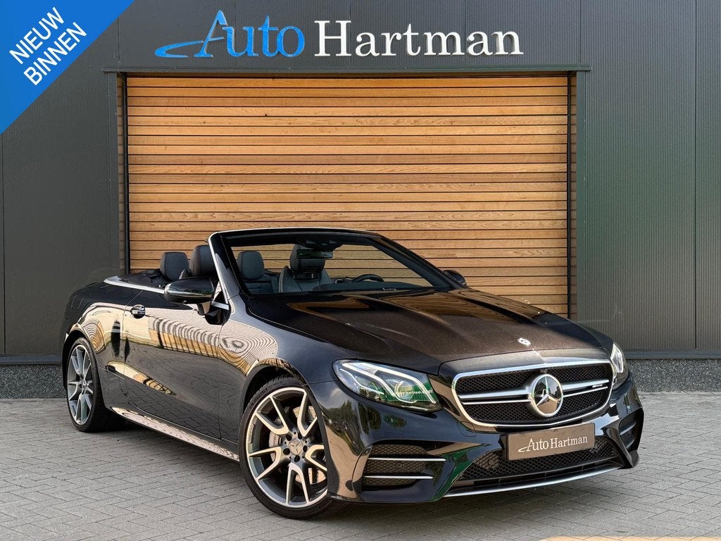 Mercedes-Benz E-klasse Cabrio AMG 53 4MATIC Premium Plus STO, Auto's, Mercedes-Benz, Bedrijf, Te koop, E-Klasse, 360° camera, 4x4