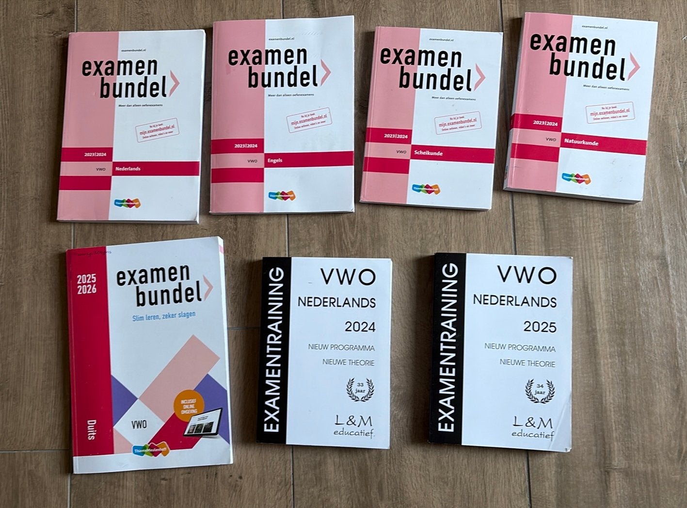 Examenbundels VWO, Boeken, Ophalen, Zo goed als nieuw, VWO