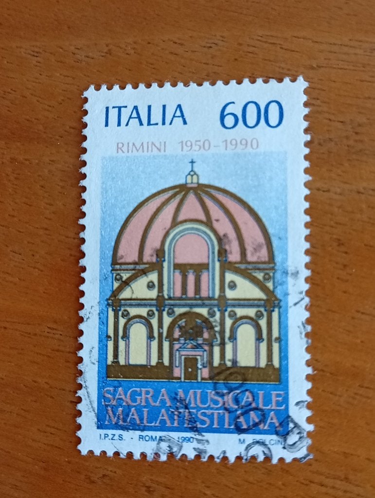 italie 1990, Ophalen of Verzenden, Gestempeld