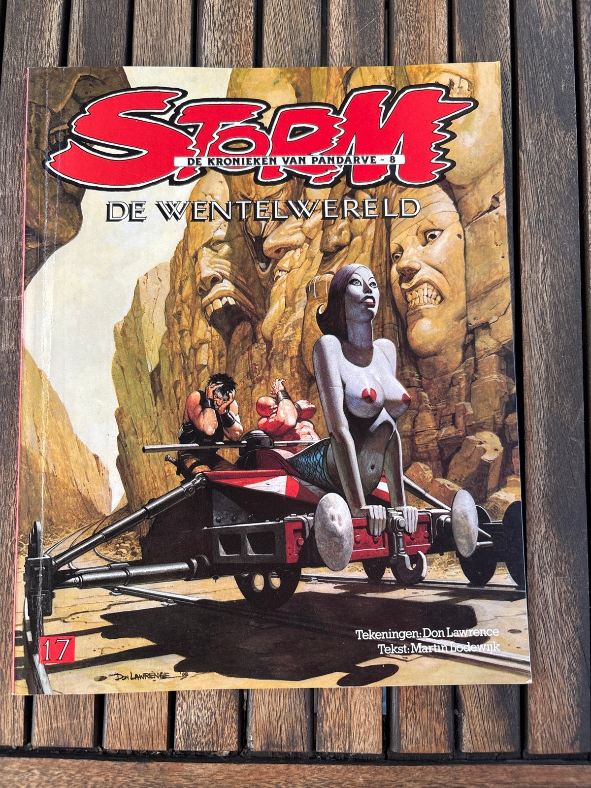 Storm - De Wentelwereld - De Kronieken van Pandarve 8, Eén stripboek, Ophalen of Verzenden, Gelezen