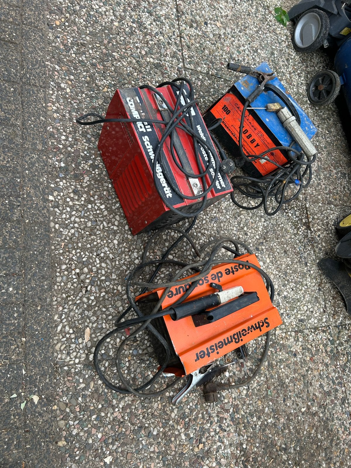 Diverse elektrische en benzine gereedschappen, Ophalen of Verzenden, Gebruikt