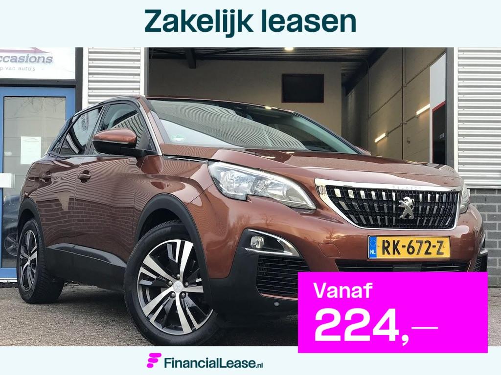 Peugeot 3008 1.2 PureTech Blue Lease Executive|Carplay|Navi|, Parkeersensor, Gebruikt, Euro 6, 1199 cc
