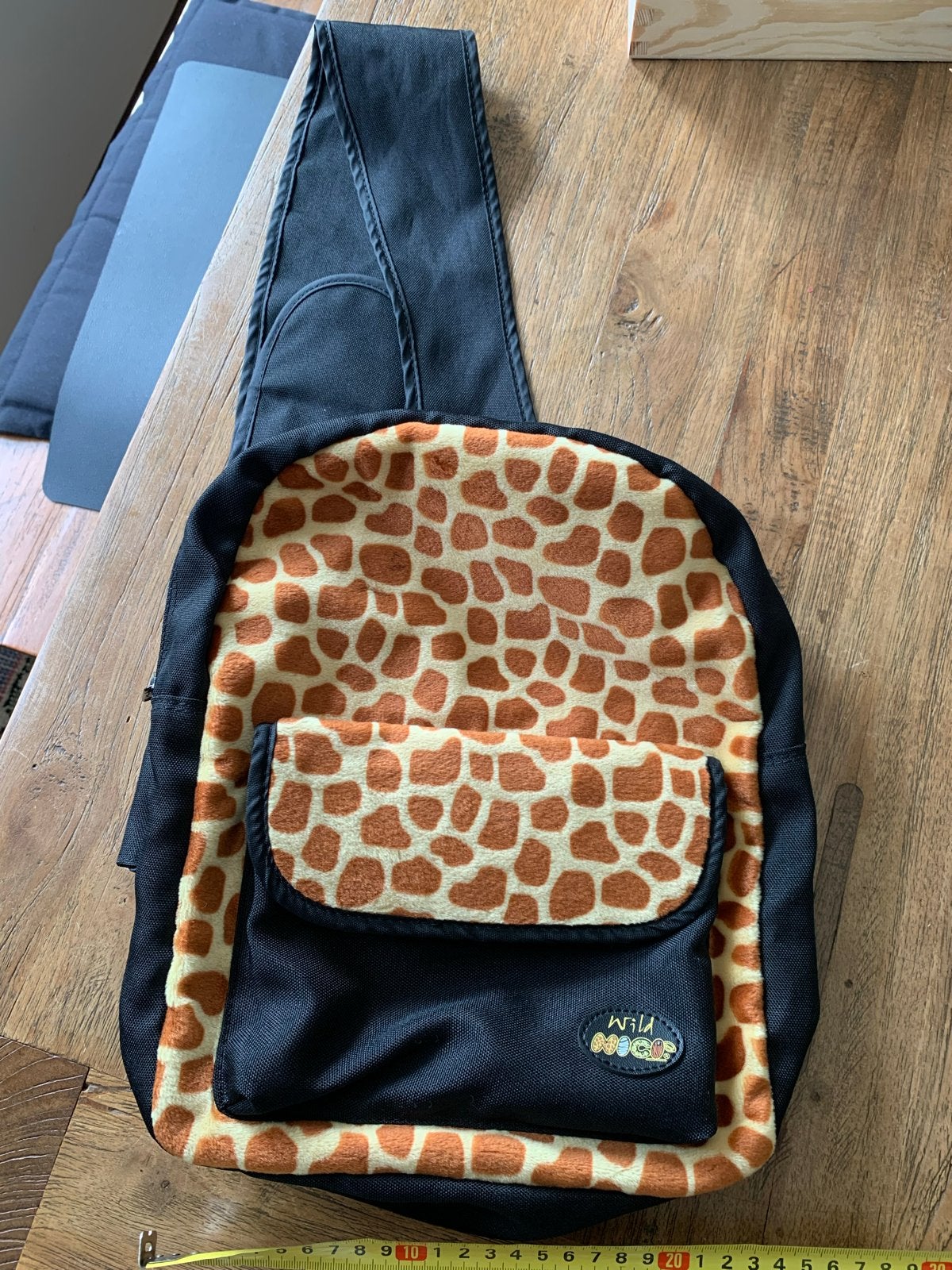 Nici Giraffe Schoudertas - Rugzak met Giraffe Print, Overige merken, Gebruikt, 25 tot 40 cm, Ophalen of Verzenden