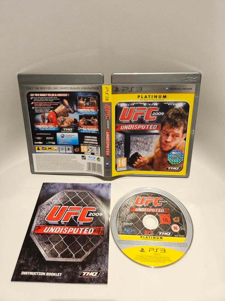 UFC 2009 Undisputed PS3, Vechten, 2 spelers, Ophalen of Verzenden, Zo goed als nieuw