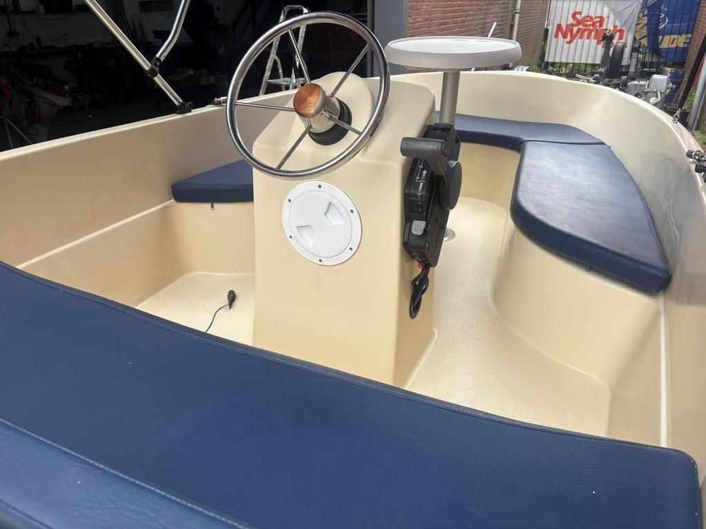 Topcraft 420 comfort honda 10pk 4takt  tafel bimini top, Ophalen, 10 tot 30 pk, Zo goed als nieuw, 3 tot 6 meter