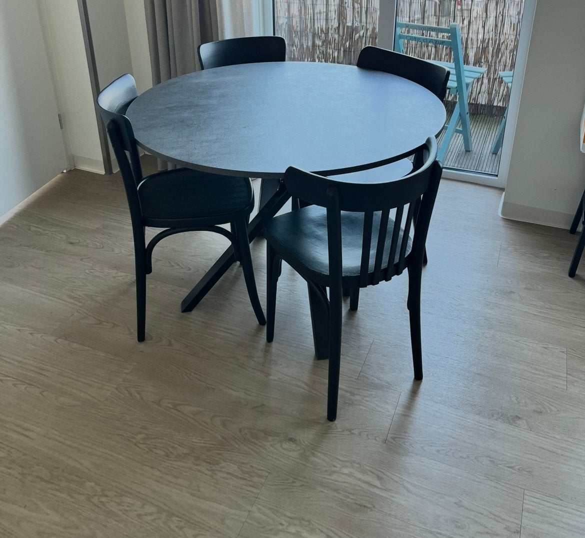 Ronde eettafel mariedamm, Ophalen, Overige materialen, 100 tot 150 cm, Rond