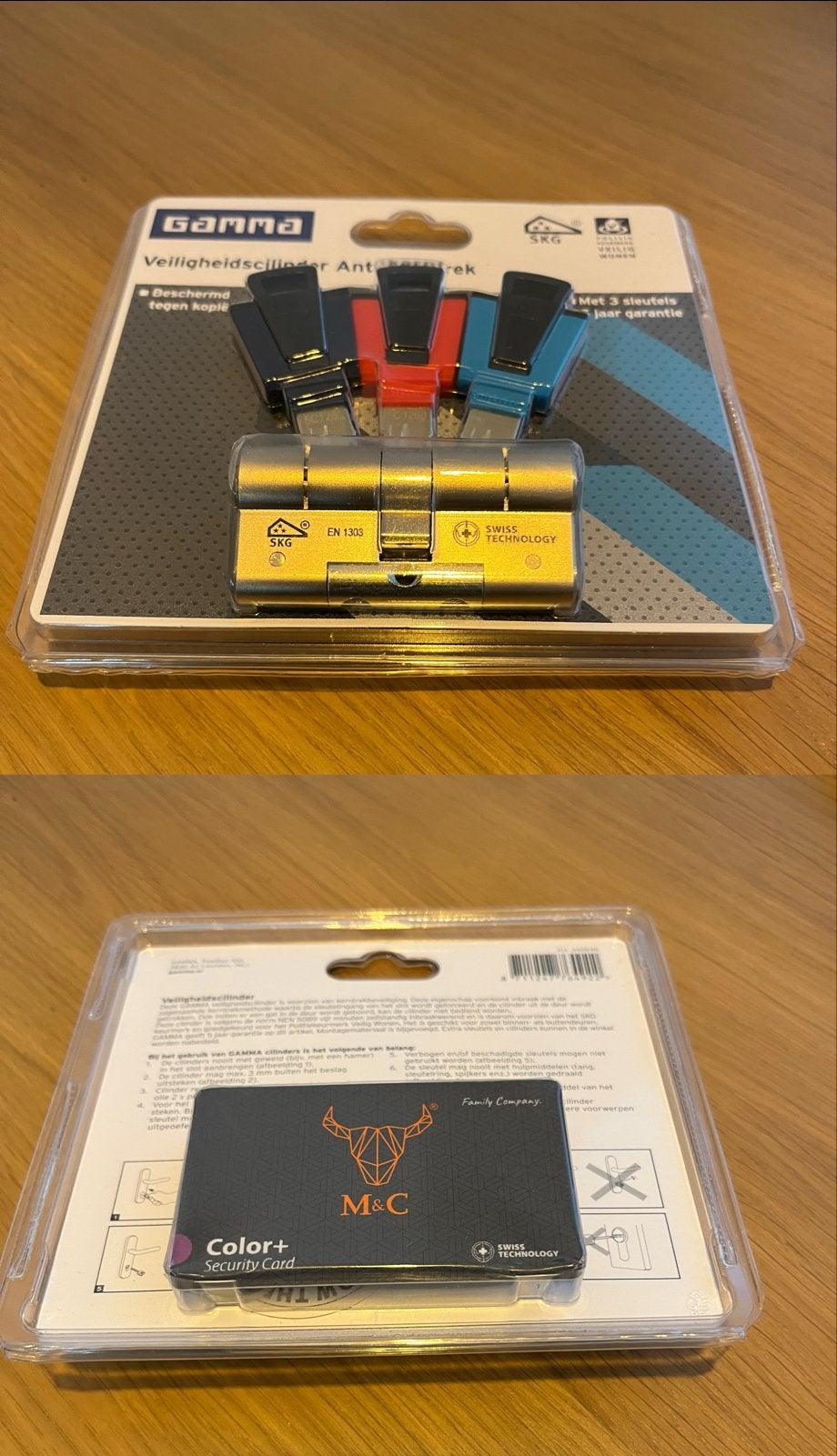 Nieuwe Gamma Veiligheidscilinder Anti-Kerntrek, Ophalen of Verzenden, Nieuw, Overige materialen, Slot