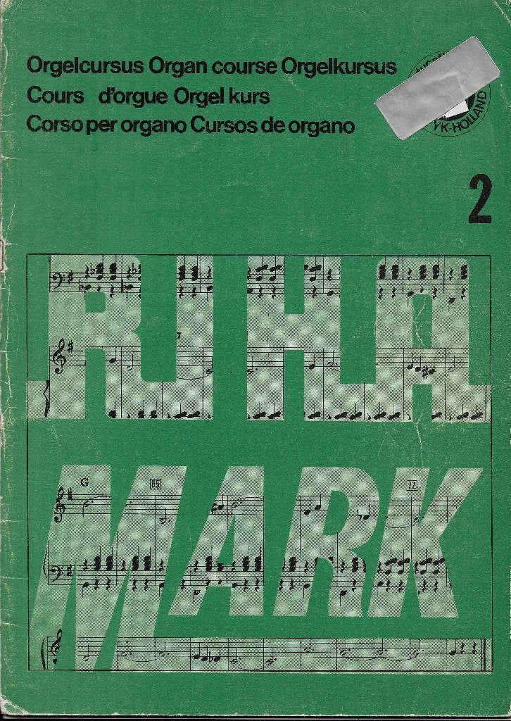 Bo355 bladmuziek orgelcursus deel 2, Ophalen of Verzenden, Gebruikt, Artiest of Componist, Klassiek