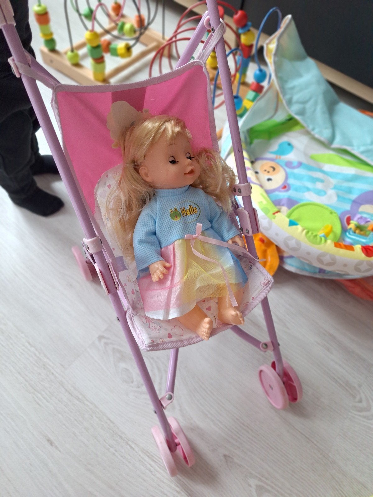 poppenwagen  stevig, Kinderen en Baby's, Ophalen, Gebruikt, Babypop