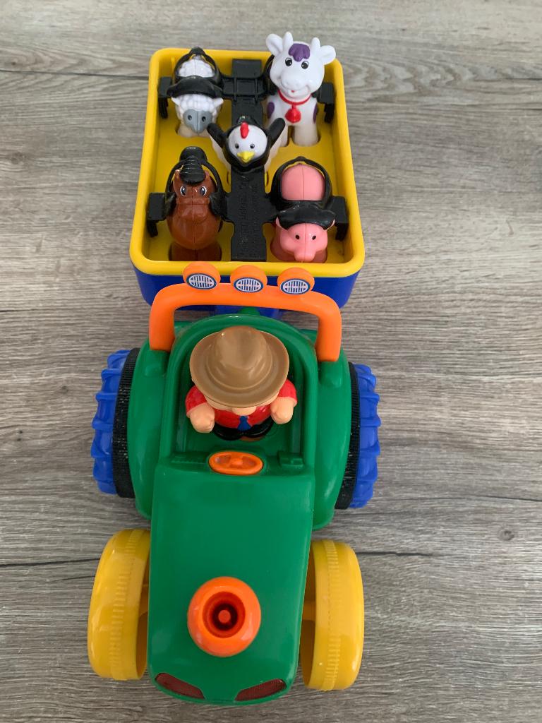 Big Steps Old McDonald Tractor, Kinderen en Baby's, Speelgoed | Speelgoedvoertuigen, Ophalen, Gebruikt